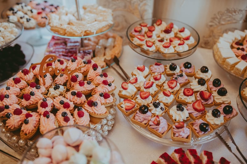 Forest-themed Dessert Buffet